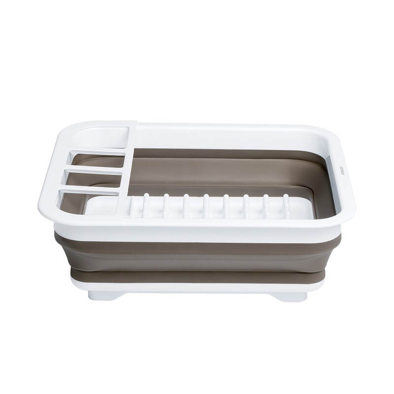 Kệ Chén Dĩa Gấp Gọn Lock&Lock, 363x309x57mm - Màu Trắng - LDR130WHT, , large image number null